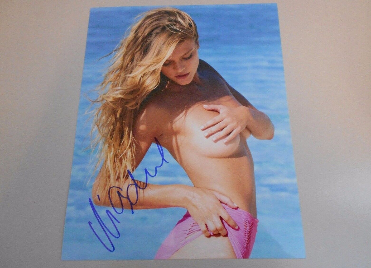 NINA AGDAL MODEL * ACTRESS * HAND SIGNED Photo Poster paintingS 8 X 10 W/COA