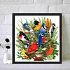Birds Gathering-Full Round Diamond Painting 