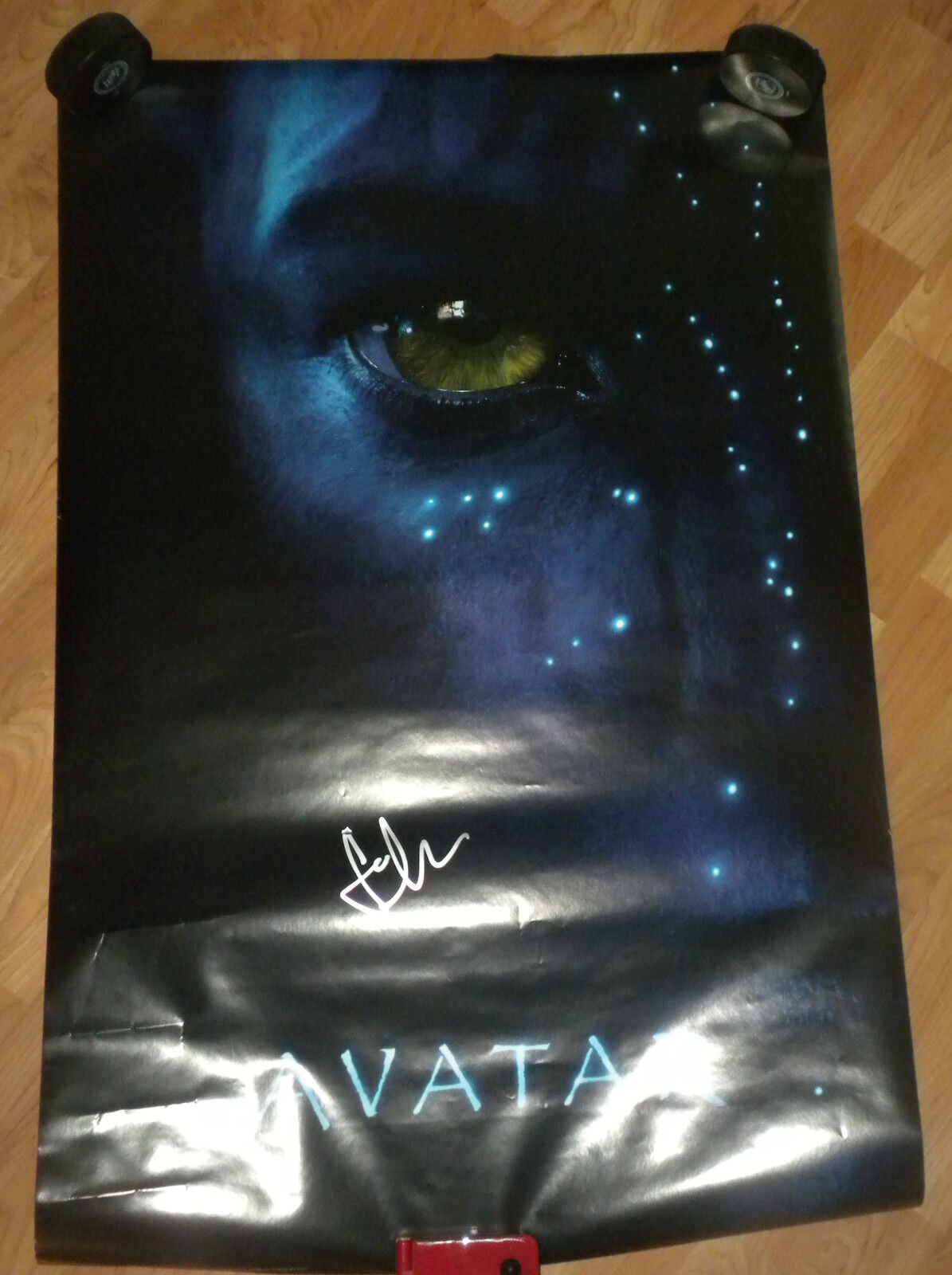 SAM WORTHINGTON 'AVATAR' SIGNED AVATAR POSTER *PROOF