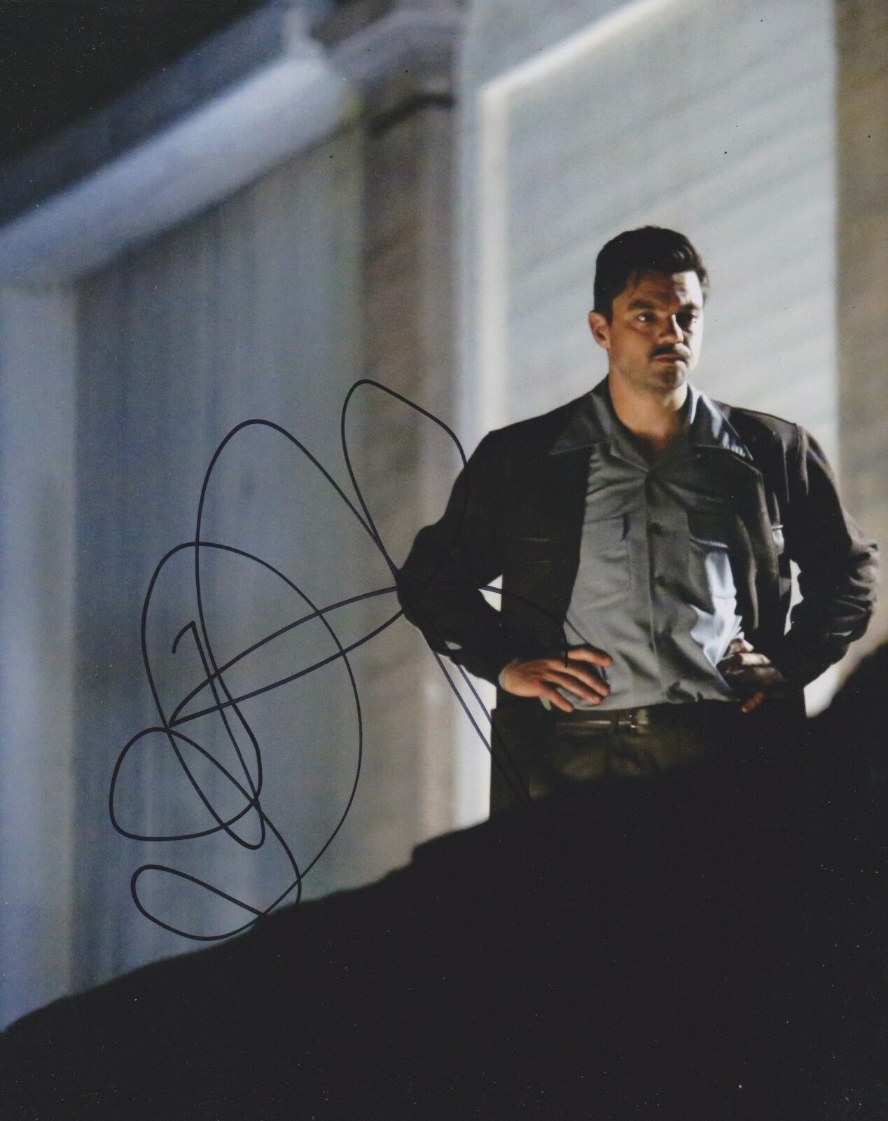 Dominic Cooper Signed Agent Carter 10x8 Photo Poster painting AFTAL