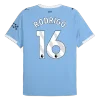 RODRIGO #16 Manchester City Home Soccer Jersey 2025/26
