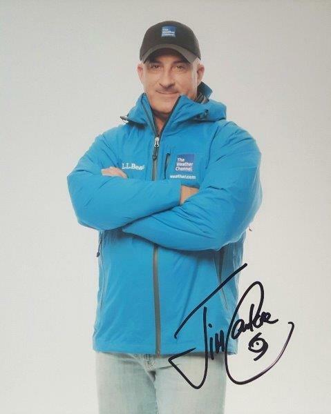 REPRINT - JIM CANTORE Weather Channel Autographed Signed 8 x 10 Photo Poster painting Man Cave