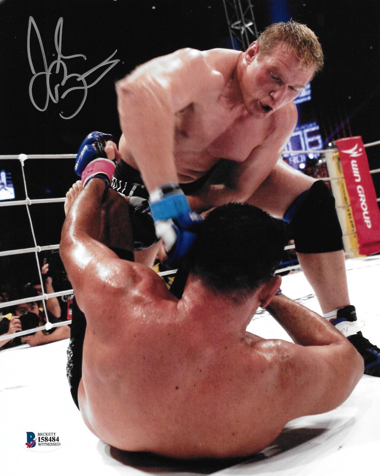 Josh Barnett Signed 8x10 Photo Poster painting BAS Beckett COA UFC Pride FC Picture Autograph 5