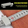 Woodworking Line Marking Gauge Carbon Steel Ruler Limiter Locator Block (36mm)