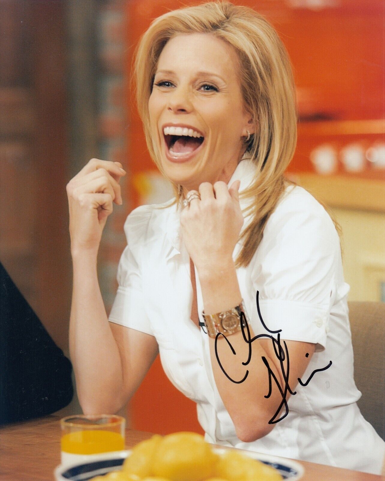 Cheryl Hines (Curb Your Enthusiasm) #2 8x10 Signed Photo Poster painting w/ COA 031719