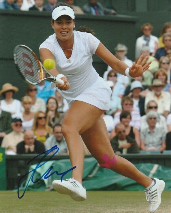 SEXY ANA IVANOVIC SIGNED WTA TENNIS 8x10 Photo Poster painting #1 Autograph PROOF