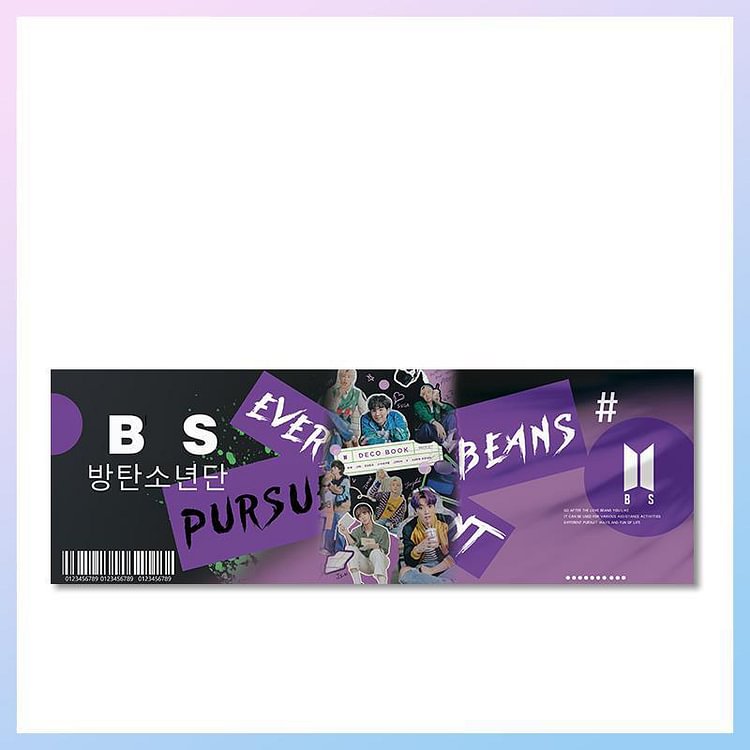 BTS DECO KIT Member Banner