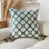 Floral Embroidery Home Living Creative Cushion Pillow Cover