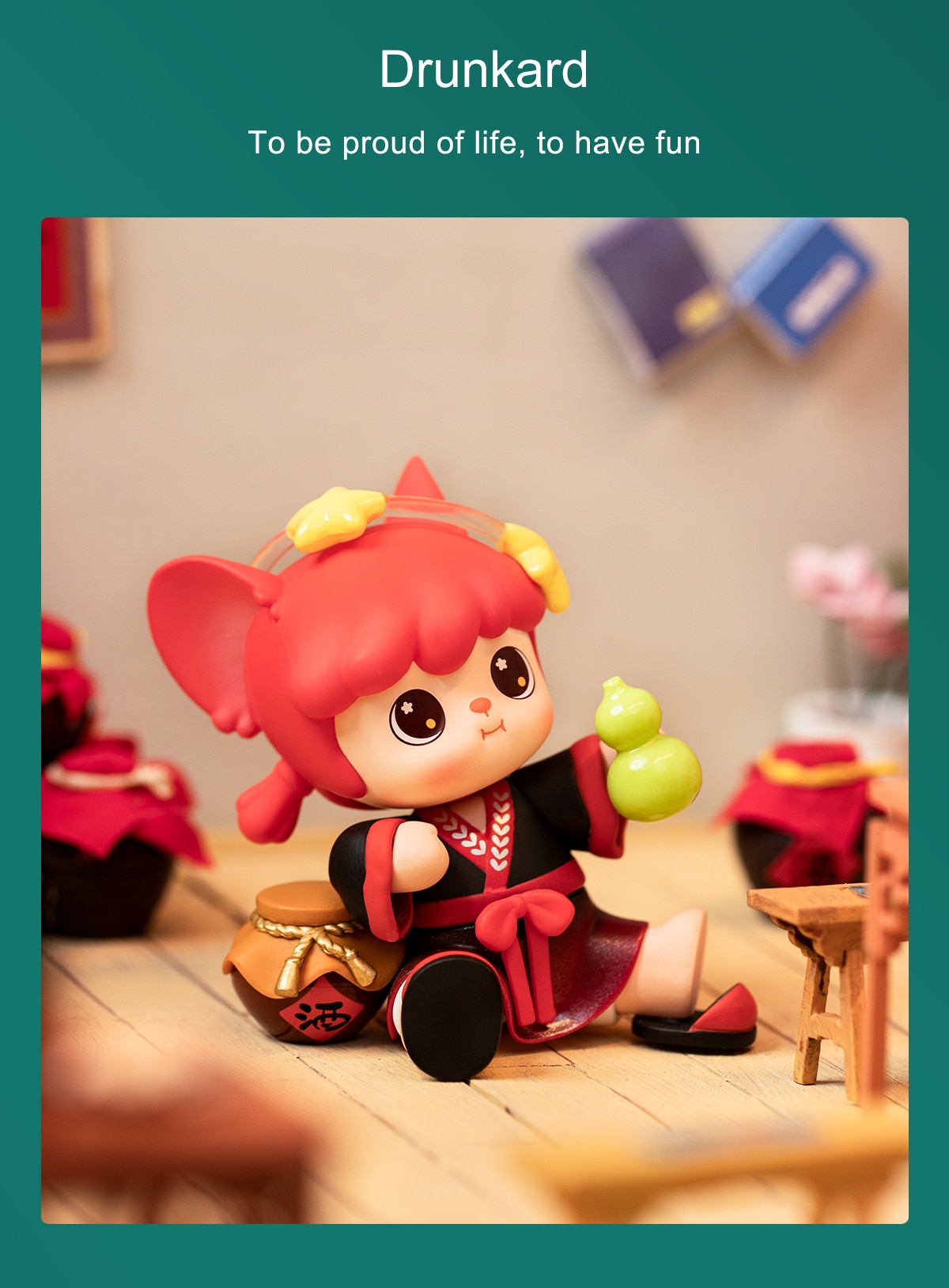 Rolife Blind Box Figure Surprise Dolls - HANHAN NAI Martial Arts Fairy