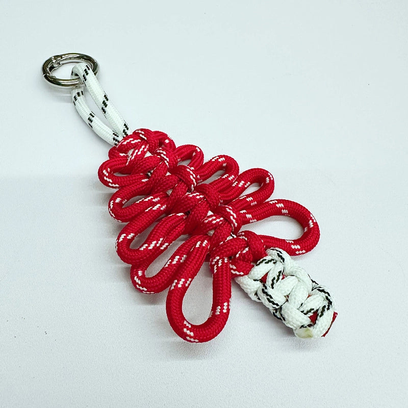 New Arrival Christmas Tree Gift Hand-Woven Bag Package Pendant Christmas Hanging Decoration Mobile Phone Strap Keychain Ornaments