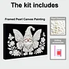 uk.everydayedeals DIY Pearl Painting With Frame - Handmade Self-Adhesive Pearls - Goblin(20*30cm)