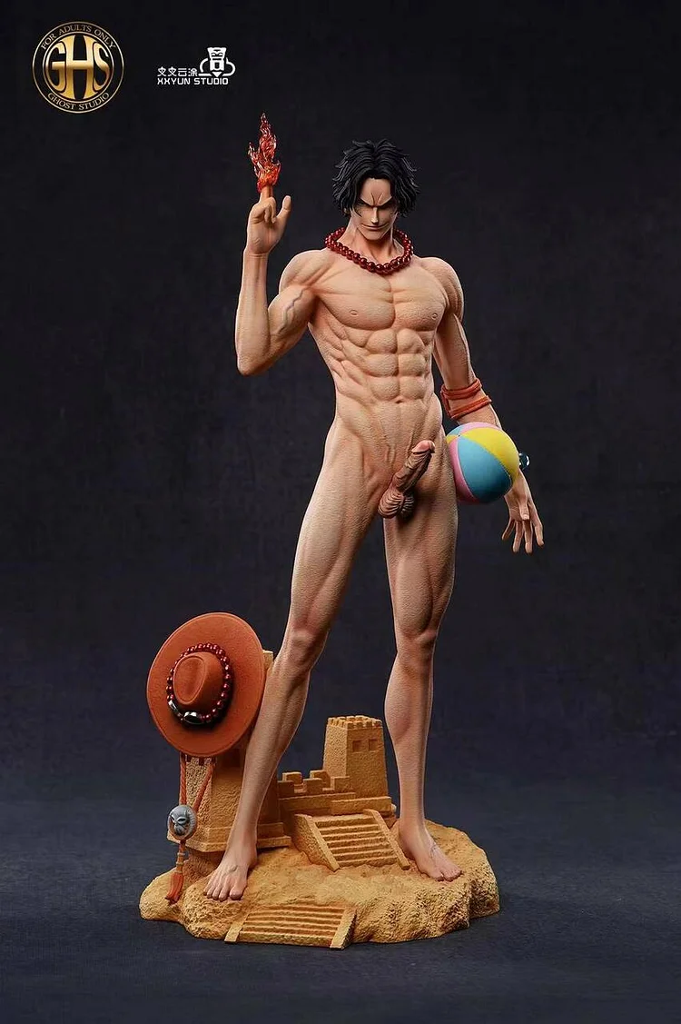Ace one piece naked figure