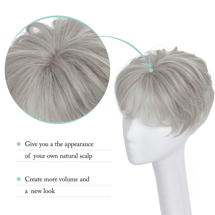 Natural Short Hair Topper