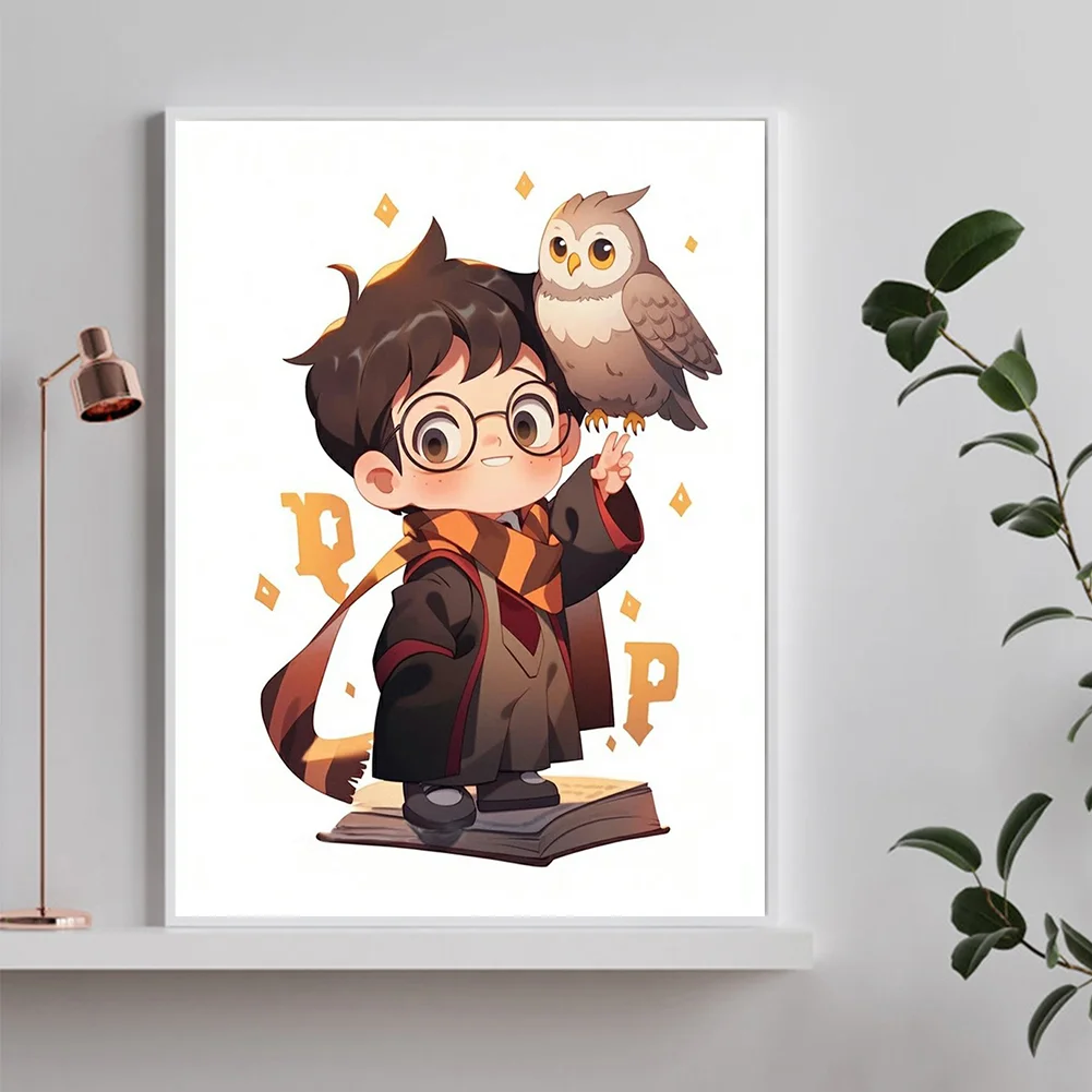 Diamond Painting - Full Round Drill - Harry Potter(Canvas|30*40cm)
