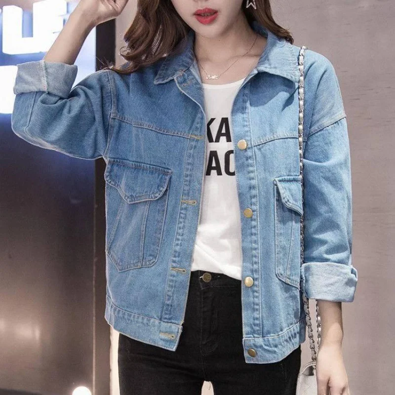 Colourp Colourp Coat Female Early Fall 2024 New Tide Loose Korean Version Student Bf Thin Jacket Autumn Suit Short Jacket