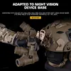 Flippable Night Vision Goggles Model Four-Eye Helmet Binocular NVG Mount Props