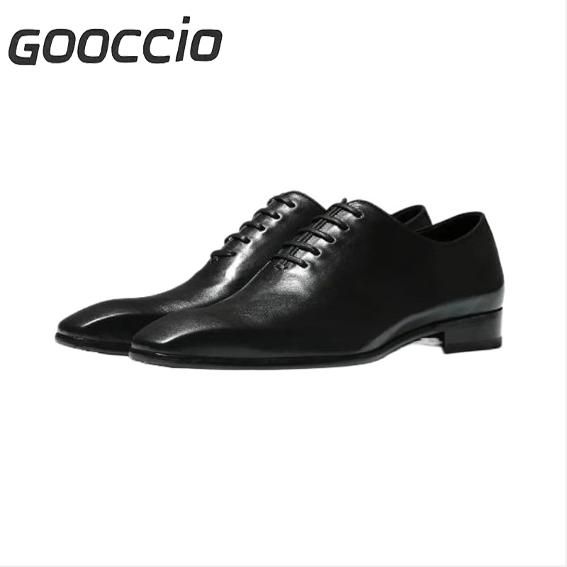 TF195 Kangroo Leather Dress Shoes/Oxford Shoes For Men  GOOCCIO   
