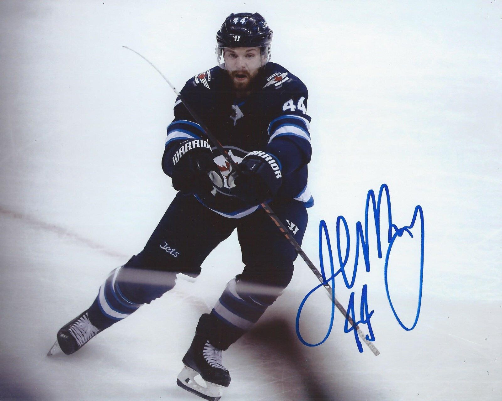 Josh Morrissey Signed 8x10 Photo Poster painting Winnipeg Jets Autographed COA E