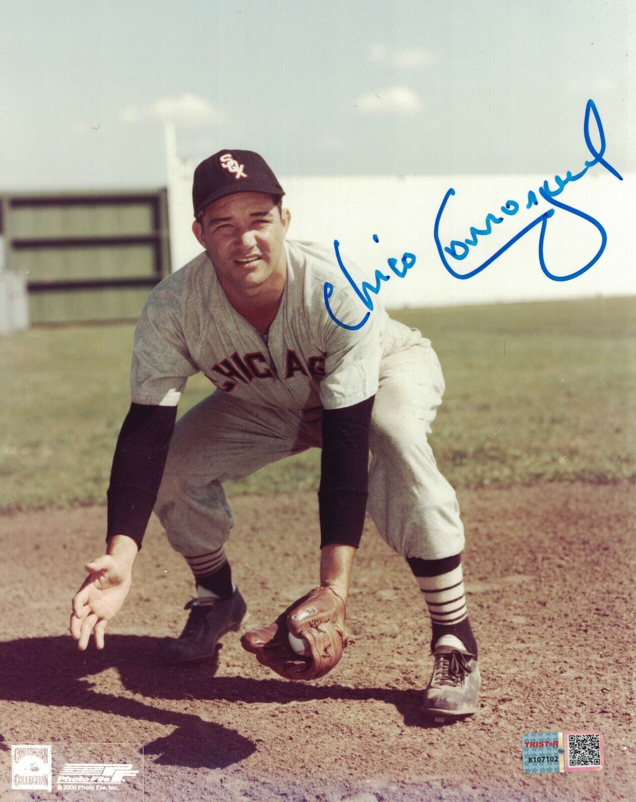 Chico Carrasquel Signed Autographed 8 x 10 Photo Poster painting Chicago White Sox TriStar