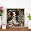 Lady beauty - peinture diamant de forme sp&eacute;ciale - 30*30cm