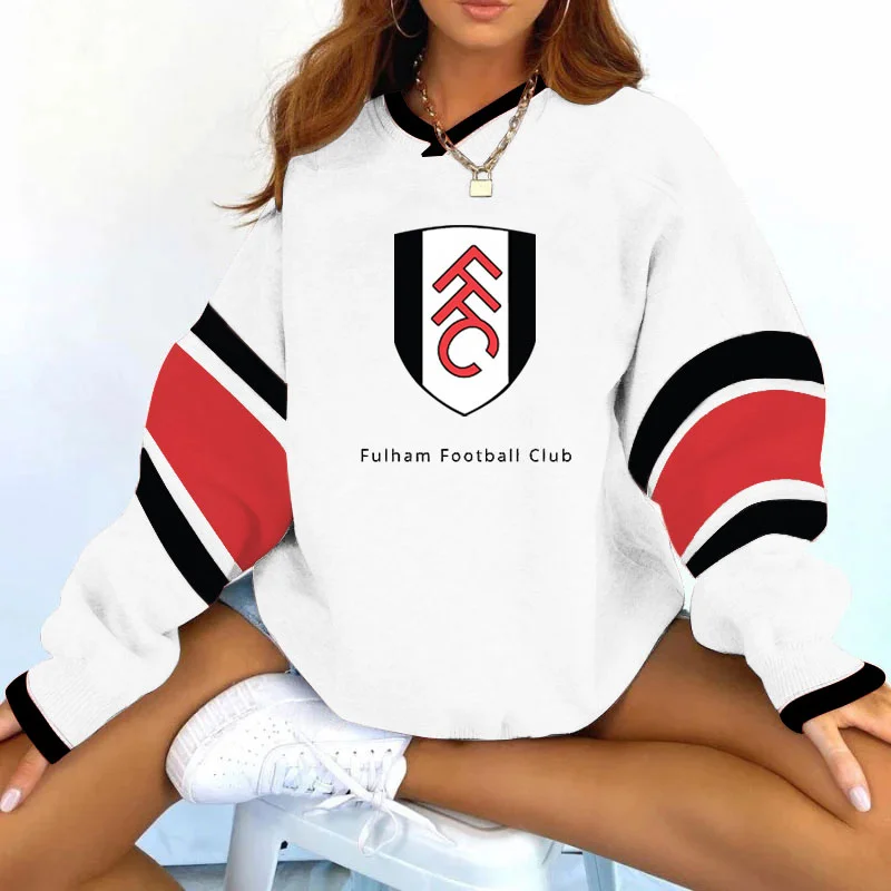 Women's Support Fu Football Team Print Sweatshirt