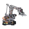 Robotic Arm Robotic Arm DIY Robot Arduino Robotic Arm Kit Hand Claw Robot 24F