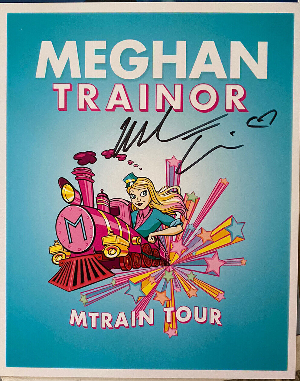 Meghan Trainor Signed Autographed Color Photo Poster painting 8x10