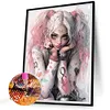（AB/Round Drills)Harley Quinn-Full Diamond Painting 50*60CM