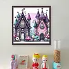 Halloween Hut-11CT Stamped Cross Stitch 40*40cm/15.75*15.75in