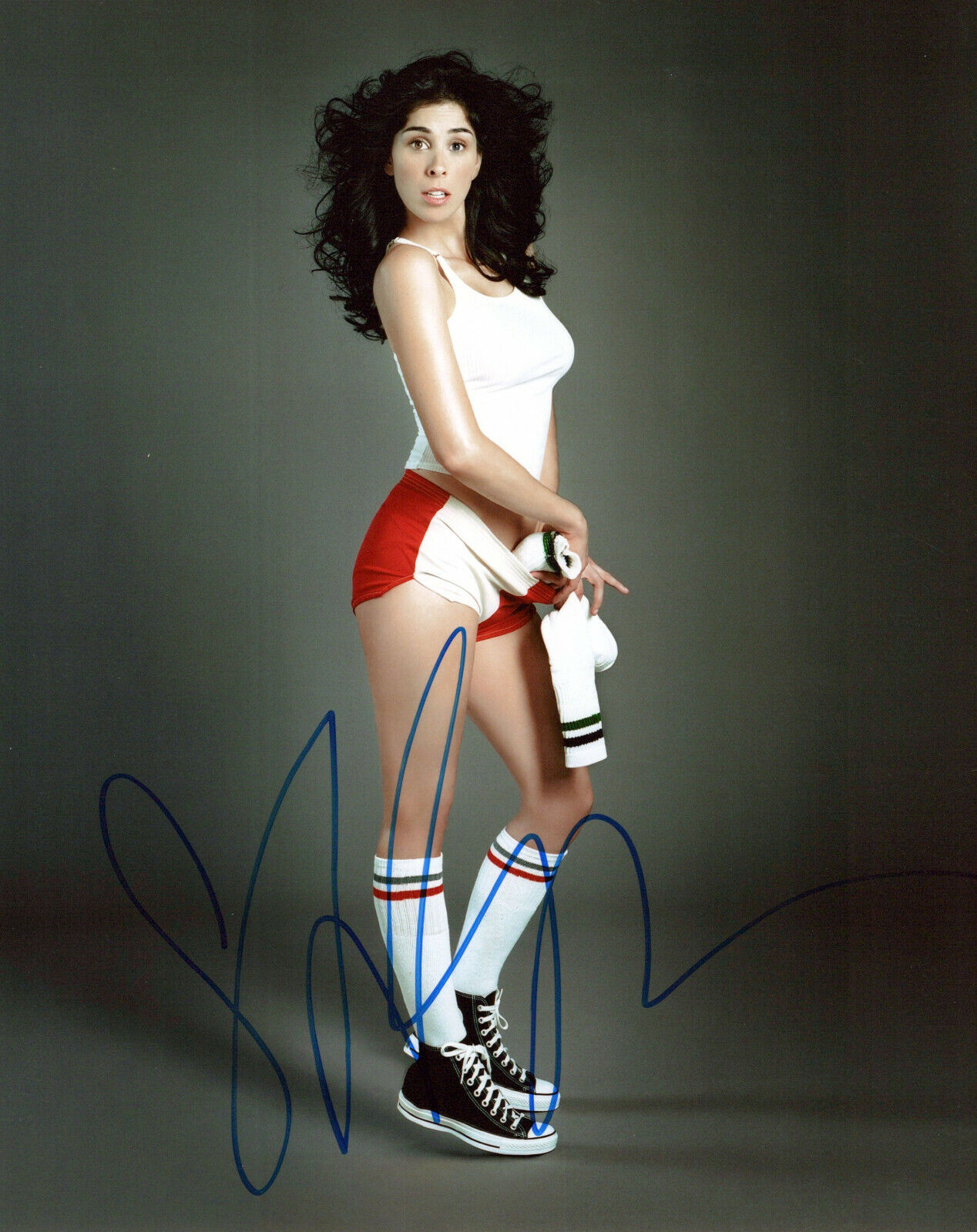 Sarah Silverman glamour shot autographed Photo Poster painting signed 8x10 #6 comedian