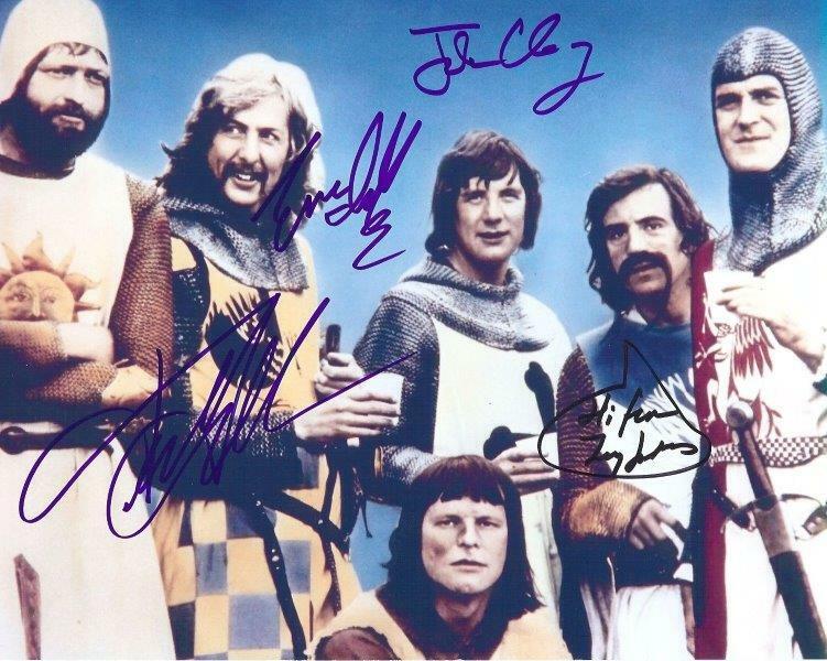 REPRINT - MONTY PYTHON Autographed Signed 8 x 10 Photo Poster painting Poster RP Man Cave