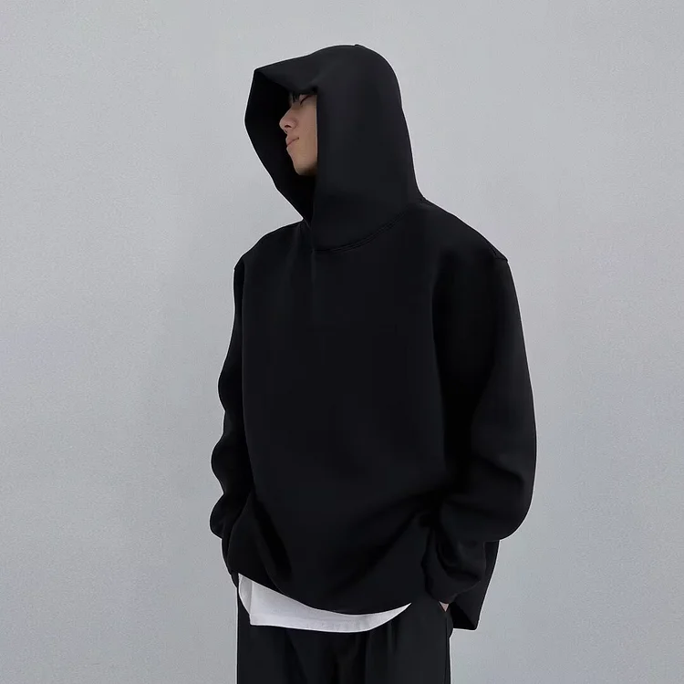 Simple Solid Oversized Ninja Hoodie