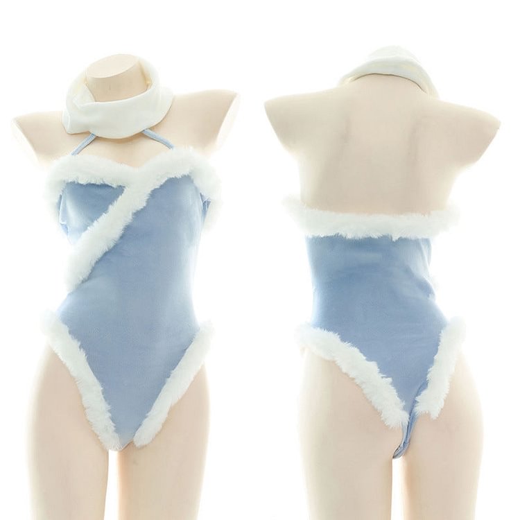 Can you dance with me Blue Bunny Bodysuit SS2334