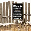 No Trespassing - Metal Tin Signs(8*12Inch/12*16Inch)