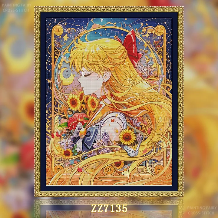ZZ-Tarot Card Beautiful Girl Series]_ 43.90_ Painting Fairy Cross