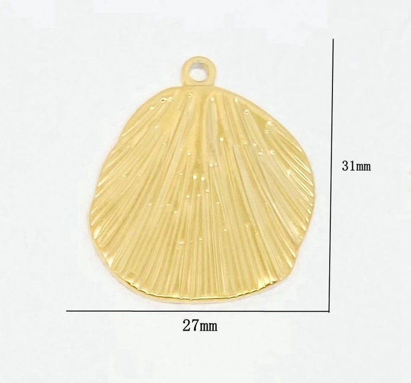 1 Piece 304 Stainless Steel Solid Color Jewelry Accessories Pendant