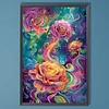 (40*60cm)Flower - Full Round Drill Diamond Painting