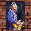 Mark Knopfler - Panneaux en &eacute;tain m&eacute;tallique(20*30cm/30*40cm) - Musique