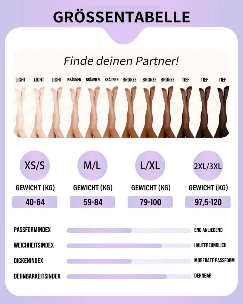 🔥Neue Leggings mit Kompressionsg&uuml;rtel, einfacher Naht, halbtransparentem Fleecefutter🎁