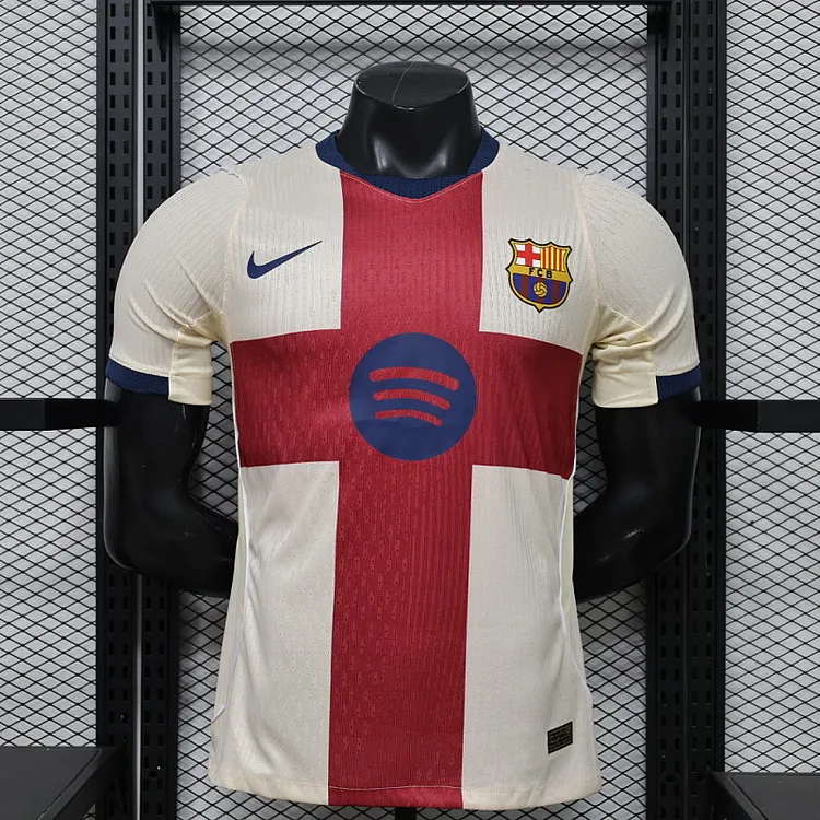 26-27 Barcelona Away Player Version Football Jersey &ndash; 1:1 Thai Quality