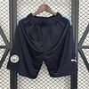 Manchester City 2025/26 Black Shorts 