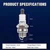 BPMR7A Spark Plug for NGK BPMR7A BPM7A Champion RCJ6Y RCJ7Y Torch LR7TC Sthil MS170 MS180 026 MS250 MS240 MS260 MS361 MS290 Chainsaw 4 PACK