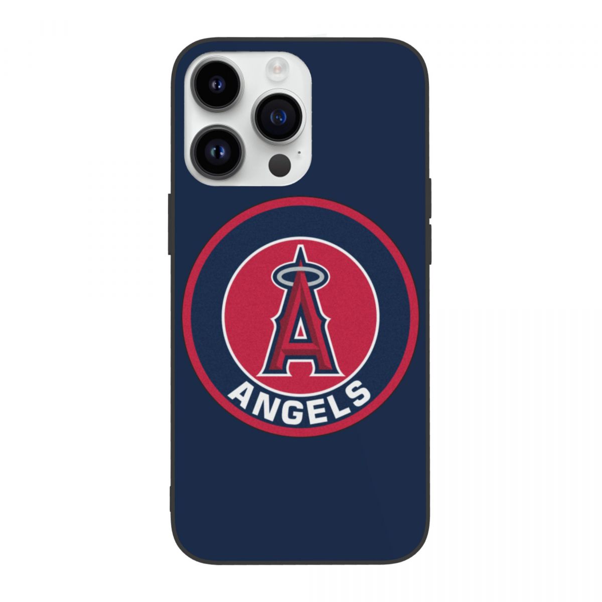 Los Angeles Angels Circle Logo iPhone Case 14