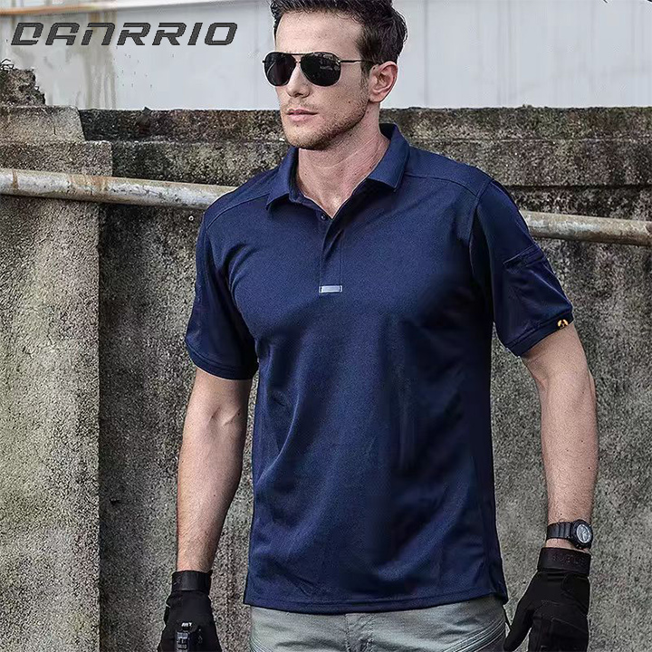 DANRRIO Lapel Versatile Quick-drying Outdoor Sweat-wicking Stretch T-shirt DANRRIO.COM DANRRIO