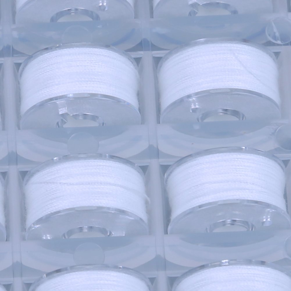 100pcs Plastic Bobbins Holder(Blue)