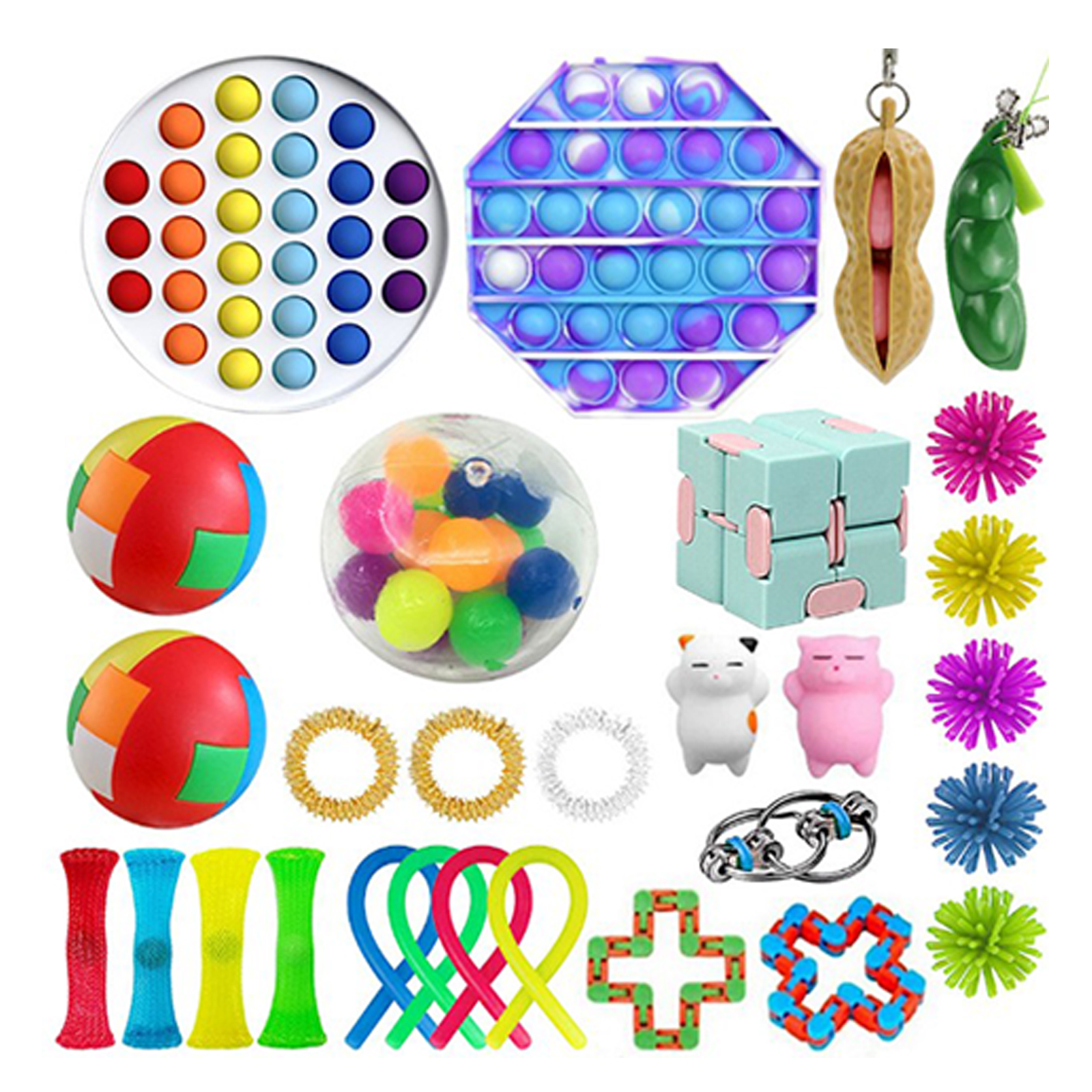 

Sensory Fidget Toys Set, 501 Original