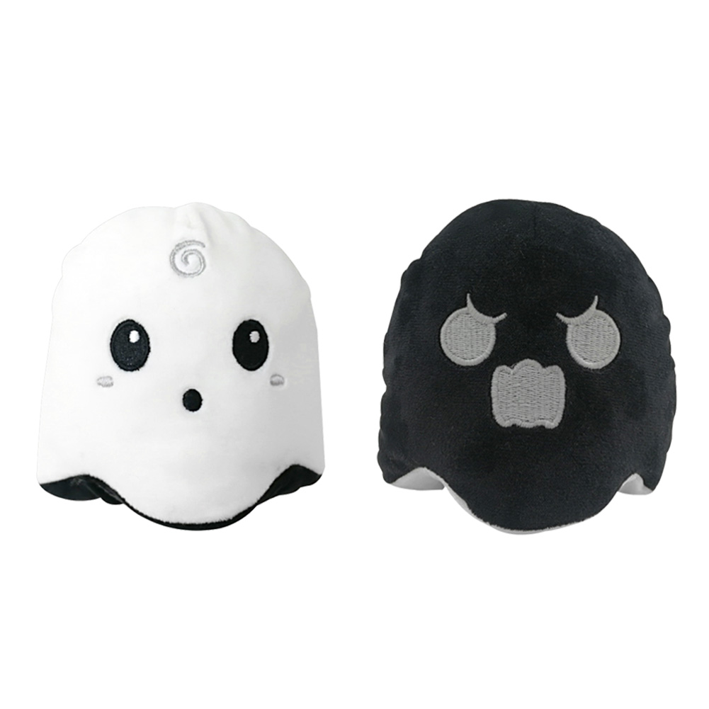 

Halloween Pumpkin Ghost Doll Double-sided Expressions Soft Plush Toys (A), 501 Original