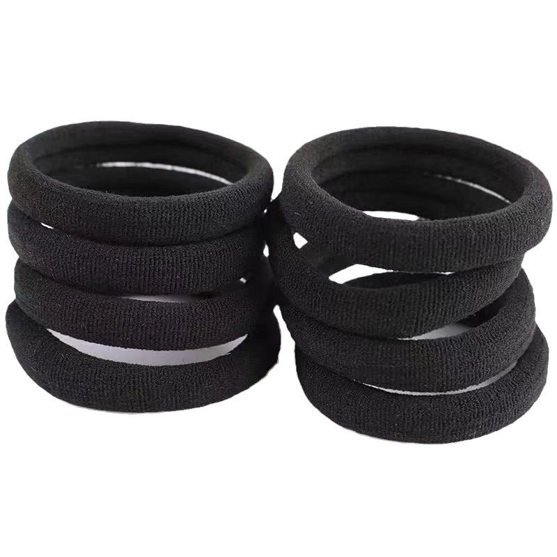 400 Pieces Women's Minimalist Solid Color Cord Hair Tie