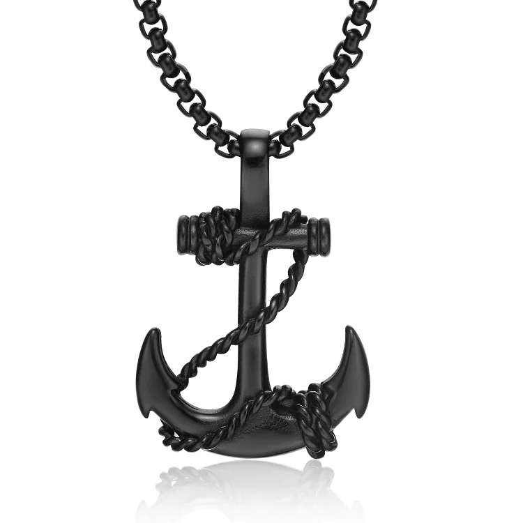 For Love - Thank You For Being My Anchor Necklace