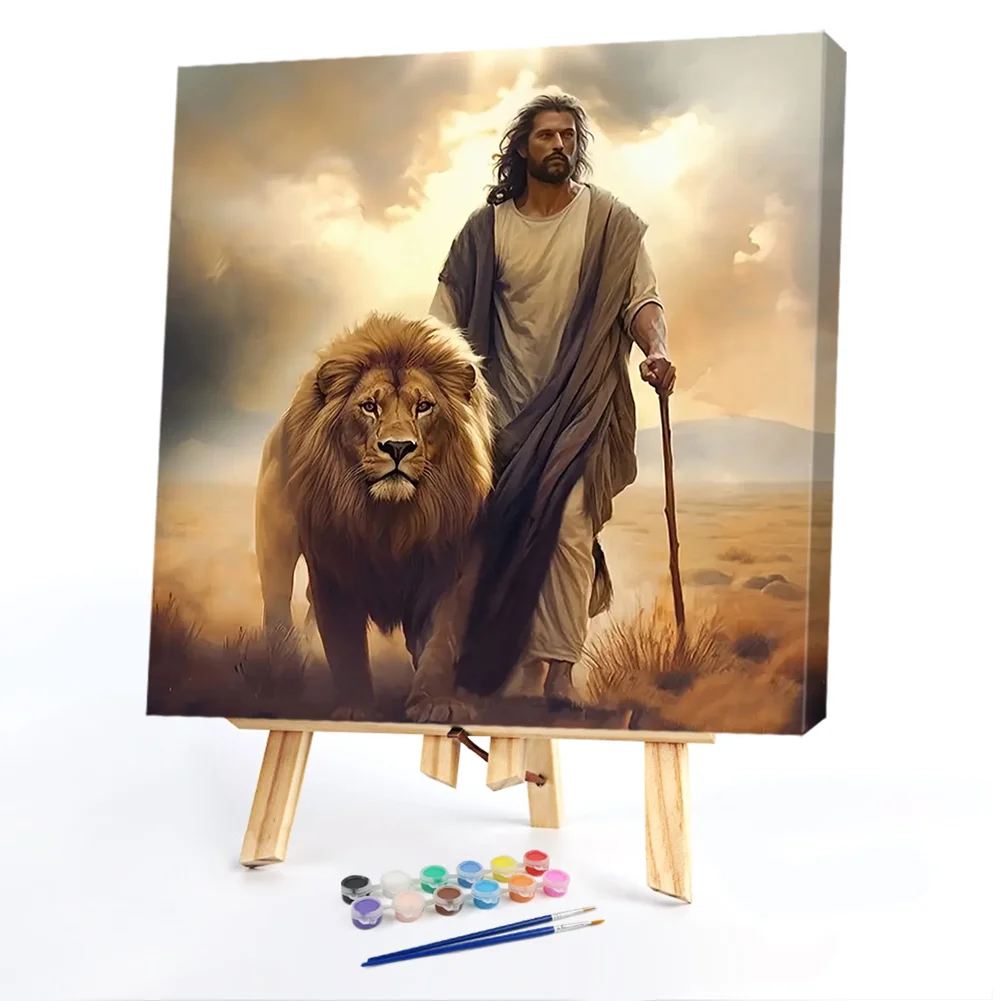 Jesus Lion - Paint By Number(40*40cm)